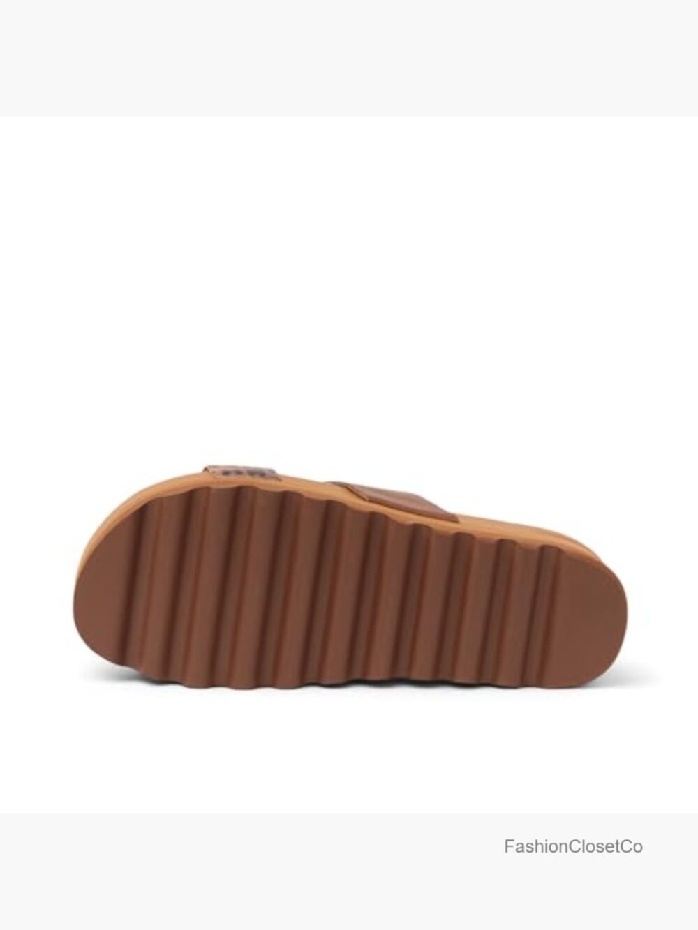 Reef Cushion Vista Hi Platform Sandal, Arch Support, Slip On - Picture 6 of 7